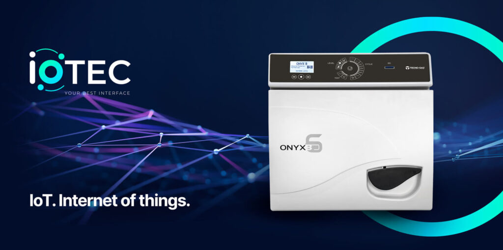 Autoklaw Tecno-Gaz ONYX 6 z interfejsem IoT do archiwizacji cykli