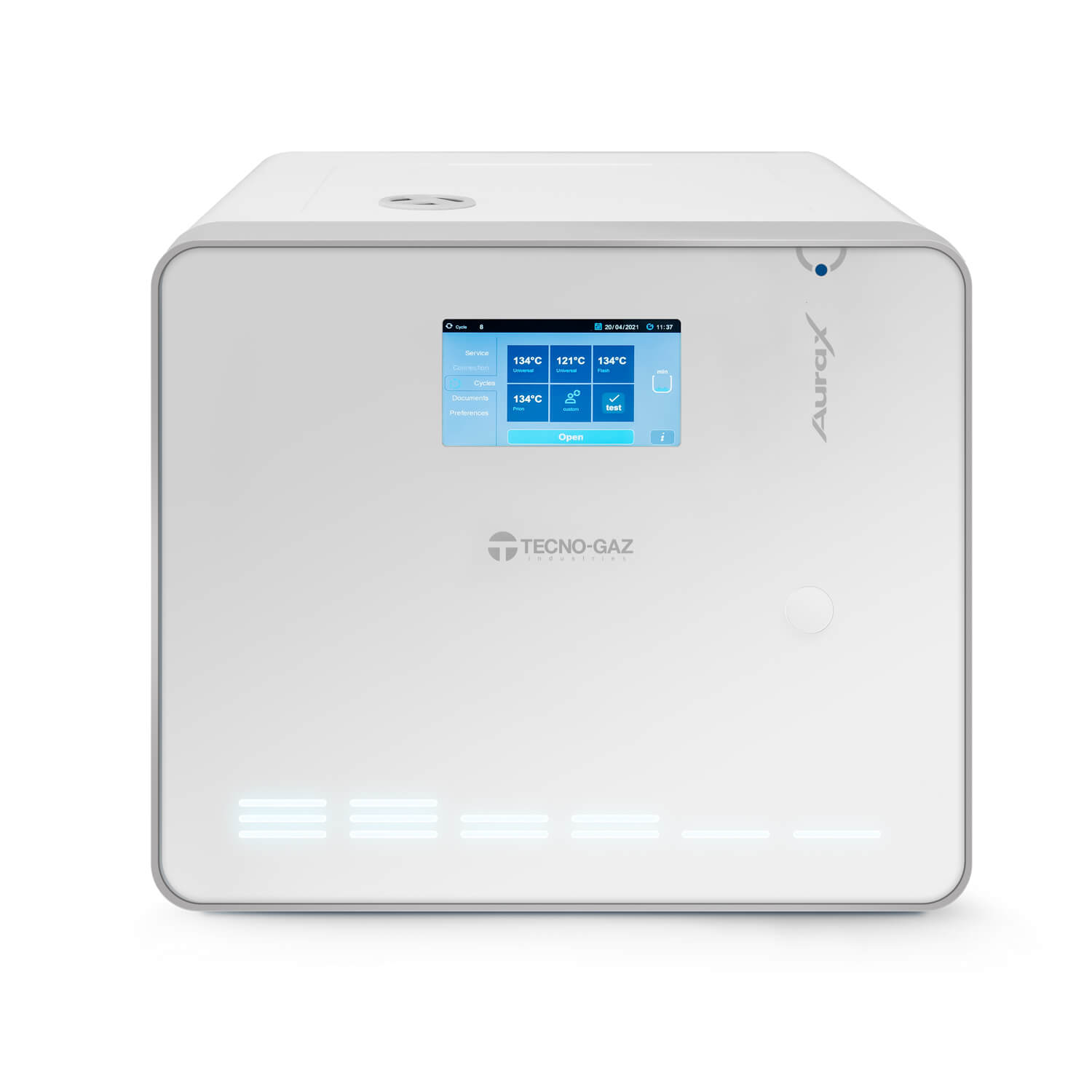 Panel dotykowy 5 cali w autoklawie Tecno-Gaz Aura X