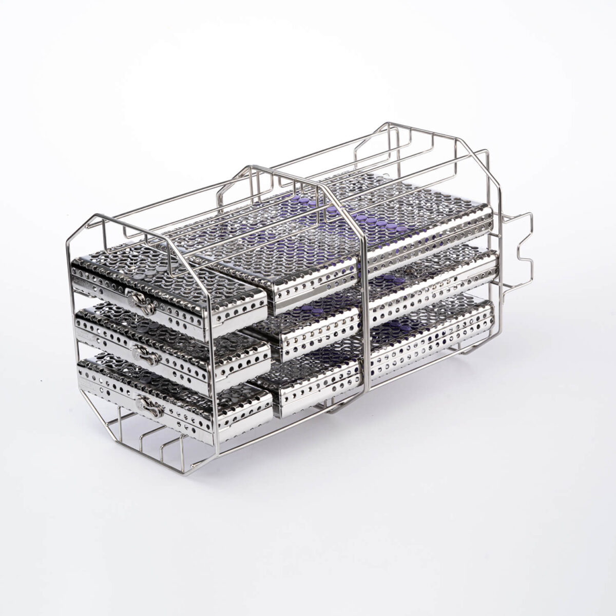 System załadunku DIN w autoklawie Tecno-Gaz Aura X