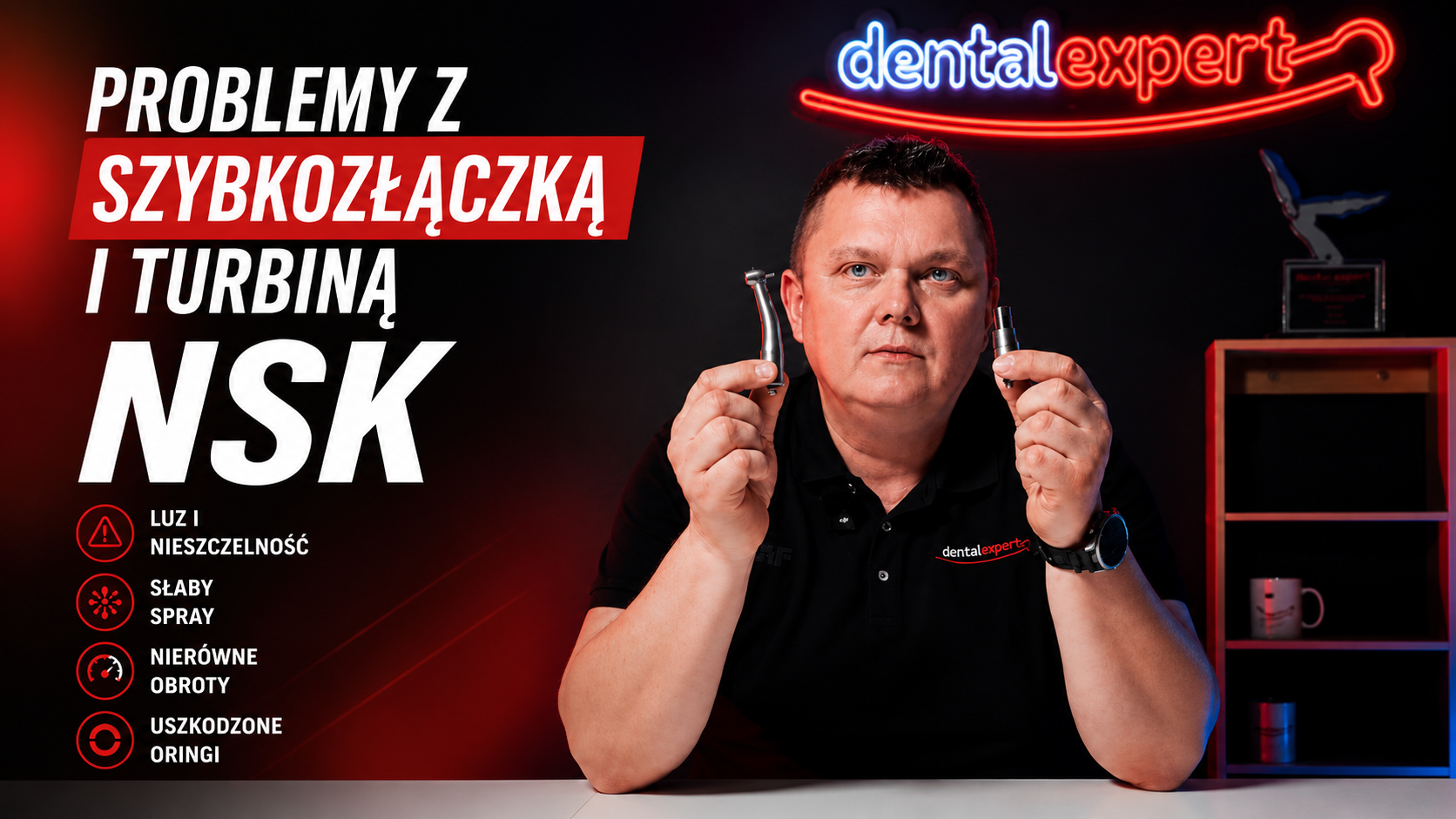 Turbina NSK, najczęstsze problemy i usterki